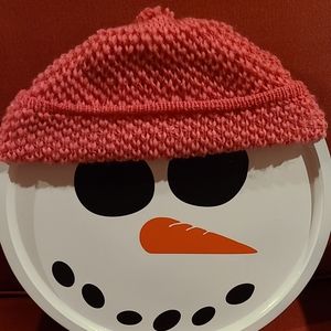 Snowman Christmas door decor